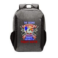 The 2nd Amendment Guarantees Your Ability To Fight Back Vector Backpack