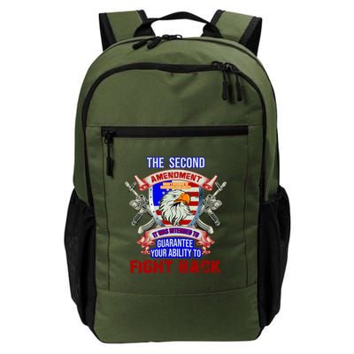 The 2nd Amendment Guarantees Your Ability To Fight Back Daily Commute Backpack