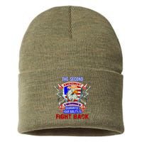The 2nd Amendment Guarantees Your Ability To Fight Back Sustainable Knit Beanie