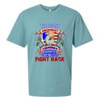 The 2nd Amendment Guarantees Your Ability To Fight Back Sueded Cloud Jersey T-Shirt