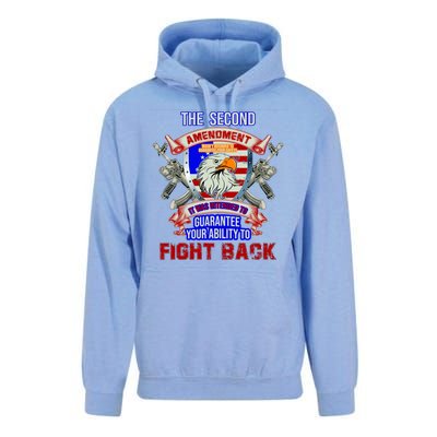 The 2nd Amendment Guarantees Your Ability To Fight Back Unisex Surf Hoodie