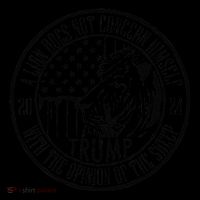 Trump 24 A Lion DoesnT Concern Himself With The Opinion Baby Bodysuit
