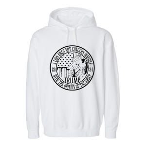 Trump 24 A Lion DoesnT Concern Himself With The Opinion Garment-Dyed Fleece Hoodie