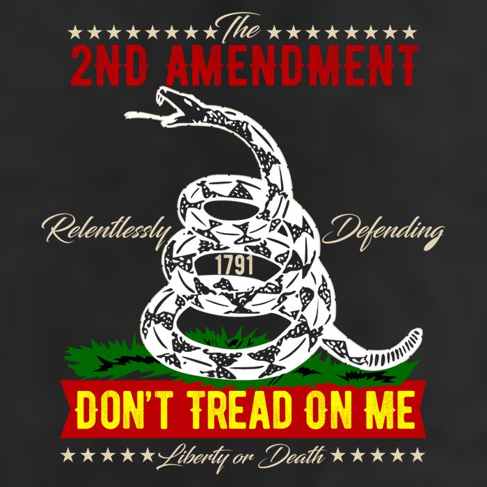 The 2nd Amendment Dont Tread On Me Gadsden Flag Garment-Dyed Heavyweight T-Shirt