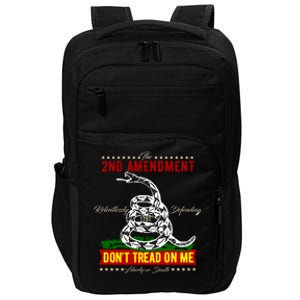 The 2nd Amendment Dont Tread On Me Gadsden Flag Impact Tech Backpack