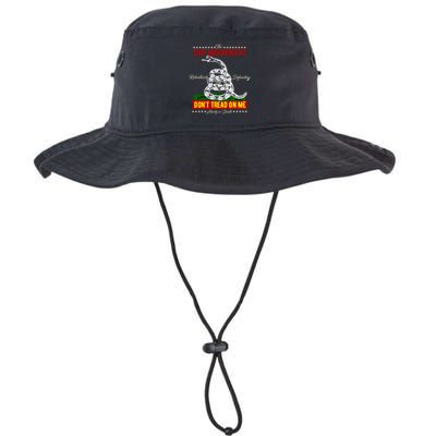 The 2nd Amendment Dont Tread On Me Gadsden Flag Bucket Hat