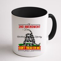 The 2nd Amendment Dont Tread On Me Gadsden Flag Mug