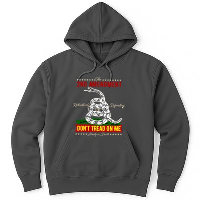 The 2nd Amendment Dont Tread On Me Gadsden Flag Hoodie