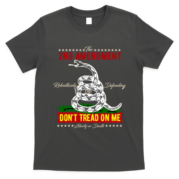 The 2nd Amendment Dont Tread On Me Gadsden Flag T-Shirt