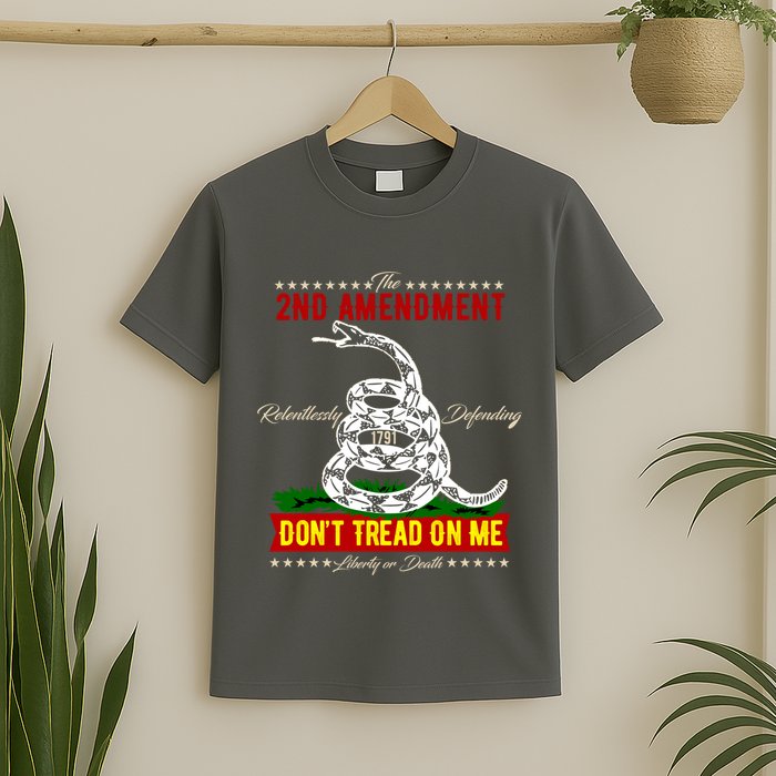 The 2nd Amendment Dont Tread On Me Gadsden Flag T-Shirt
