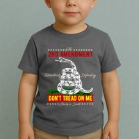 The 2nd Amendment Dont Tread On Me Gadsden Flag Toddler T-Shirt