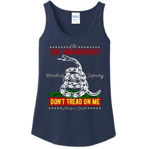 The 2nd Amendment Dont Tread On Me Gadsden Flag Ladies Essential Tank