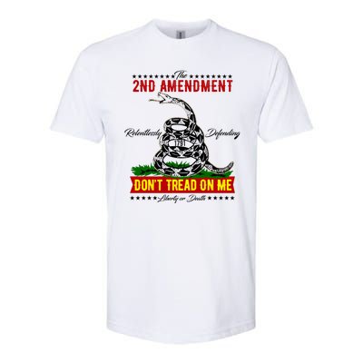 The 2nd Amendment Dont Tread On Me Gadsden Flag Softstyle® CVC T-Shirt