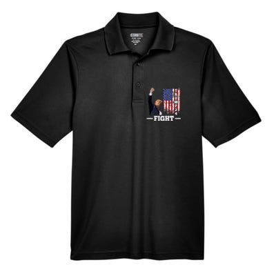 Trump 2024 Assasination Butler Pennsylvania Trump Fight Men's Origin Performance Pique Polo