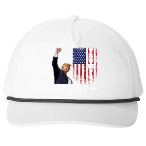 Trump 2024 Assasination Butler Pennsylvania Trump Fight Snapback Five-Panel Rope Hat