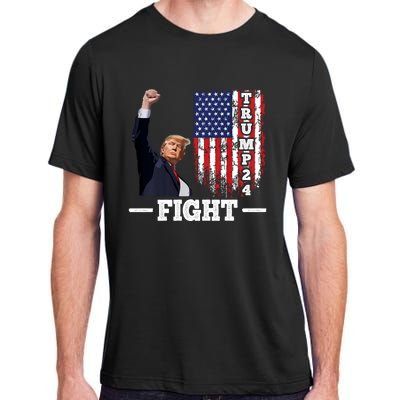 Trump 2024 Assasination Butler Pennsylvania Trump Fight Adult ChromaSoft Performance T-Shirt