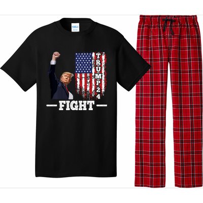 Trump 2024 Assasination Butler Pennsylvania Trump Fight Pajama Set