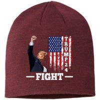 Trump 2024 Assasination Butler Pennsylvania Trump Fight Sustainable Beanie