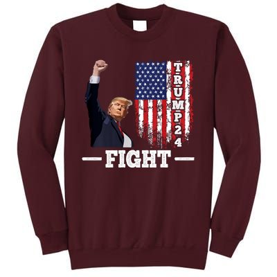 Trump 2024 Assasination Butler Pennsylvania Trump Fight Tall Sweatshirt