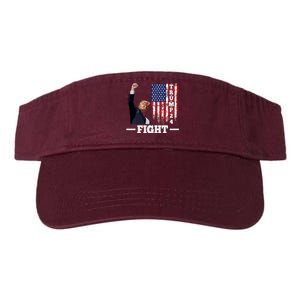 Trump 2024 Assasination Butler Pennsylvania Trump Fight Valucap Bio-Washed Visor