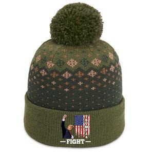 Trump 2024 Assasination Butler Pennsylvania Trump Fight The Baniff Cuffed Pom Beanie