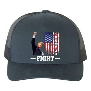 Trump 2024 Assasination Butler Pennsylvania Trump Fight Yupoong Adult 5-Panel Trucker Hat