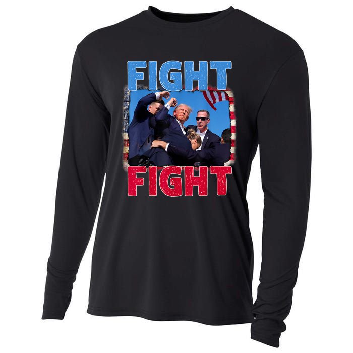 Trump 2024 Butler Pennsylvania Trump Assasination Trump Shot Cooling Performance Long Sleeve Crew