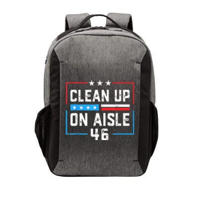 Trump 2024 Back America Clean Up On Aisle 46 Anti Joe Biden Vector Backpack