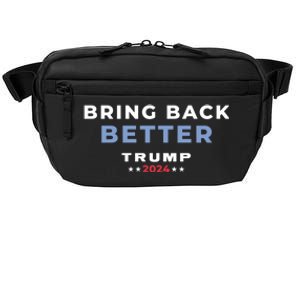 Trump 2024 Bring Back Better Take America Back Miss Me Yet? Meaningful Gift Crossbody Pack