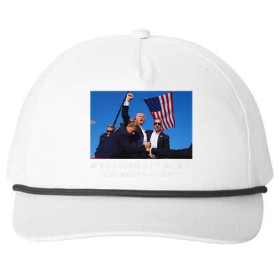 Trump 2024 Best Not Miss King Bold Design Snapback Five-Panel Rope Hat