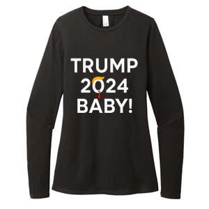 Trump 2024 Baby Womens CVC Long Sleeve Shirt