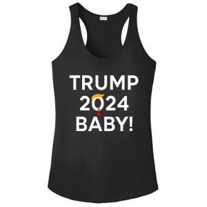 Trump 2024 Baby Ladies PosiCharge Competitor Racerback Tank