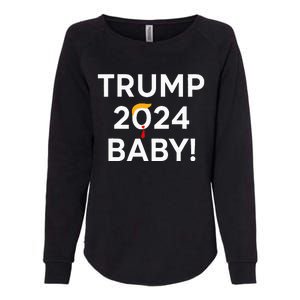 Trump 2024 Baby Womens California Wash Sweatshirt