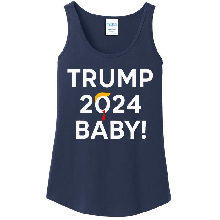 Trump 2024 Baby Ladies Essential Tank