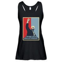 Trump 2024 Bulletproof Ladies Essential Flowy Tank