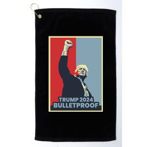 Trump 2024 Bulletproof Platinum Collection Golf Towel