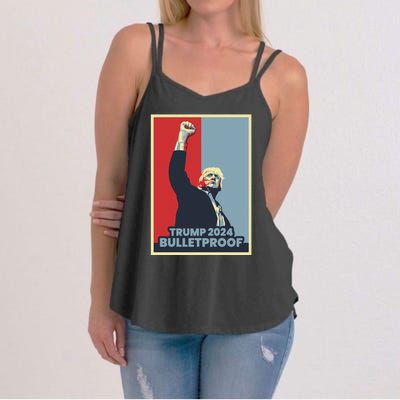 Trump 2024 Bulletproof Women's Strappy Tank