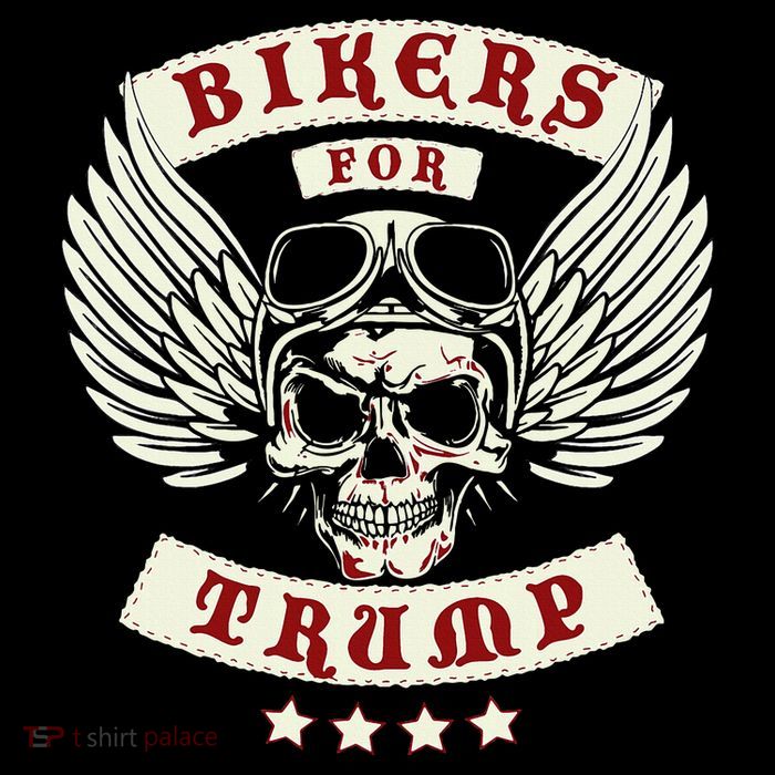 Trump 2020 Bikers For Trump Kids T-Shirt