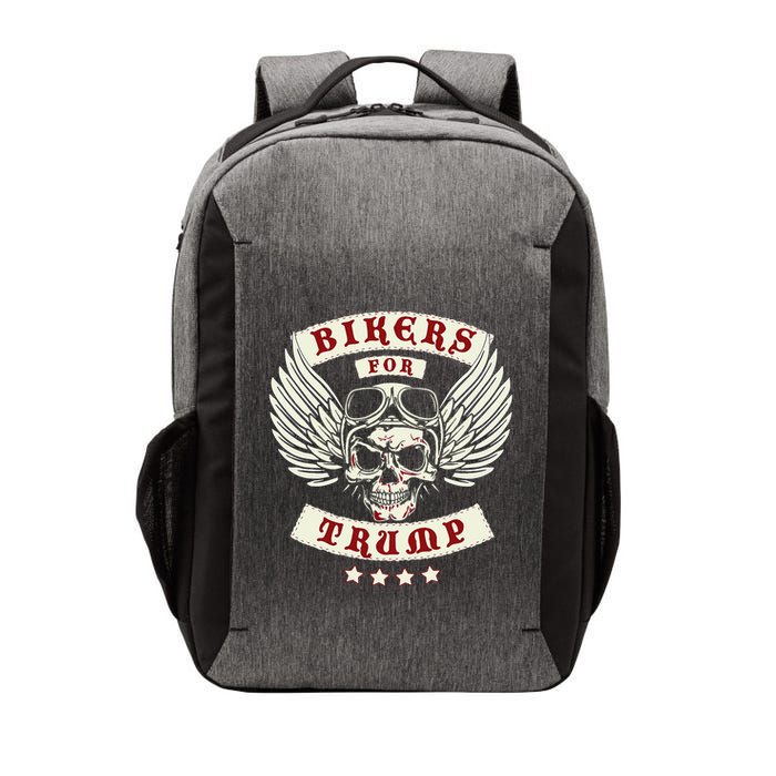 Trump 2020 Bikers For Trump Vector Backpack