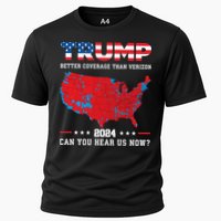 Trump 2024 Better Coverage Than Verizon Can You Hear Us Now Cooling Performance Crew T-Shirt