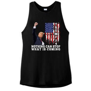 Trump 2024 Butler Pennsylvania Trump Assasination Trump Shot Ladies PosiCharge Tri-Blend Wicking Tank