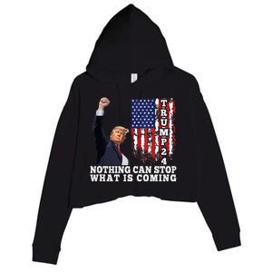 Trump 2024 Butler Pennsylvania Trump Assasination Trump Shot Crop Fleece Hoodie