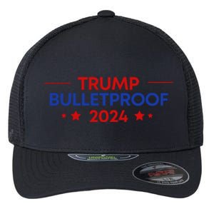 Trump 2024 Bulletproof Flexfit Unipanel Trucker Cap