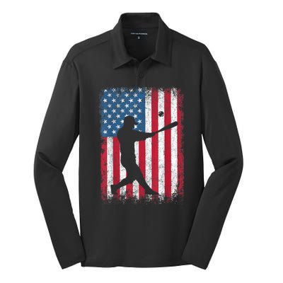 Trump 2024 Back America Clean Up On Aisle 46 Anti Joe Biden Silk Touch Performance Long Sleeve Polo