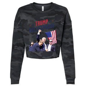 Trump 2024 Bulletproof Shooting Rally Cropped Pullover Crew