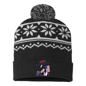 Trump 2024 Bulletproof Shooting Rally USA-Made Snowflake Beanie