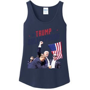 Trump 2024 Bulletproof Shooting Rally Ladies Essential Tank