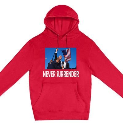 Trump 2024 Bold Election Design Premium Pullover Hoodie