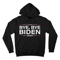 Trump 2024 Bye Bye Biden Dropped Out Election Funny Hoodie