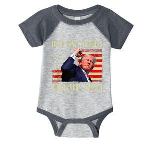 Trump 2024 Bye Bye Biden Dropped Out Election 2024 Infant Baby Jersey Bodysuit